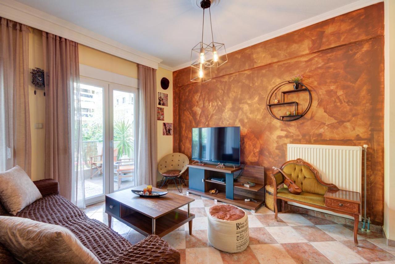 East City Living Apt - Netflix, Vesta Philoxenia Thessaloníki Exteriör bild